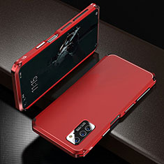 Luxury Aluminum Metal Cover Case M01 for Huawei Honor View 30 Pro 5G Red