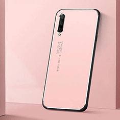 Luxury Aluminum Metal Cover Case M01 for Huawei Y9s Pink
