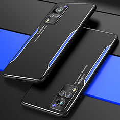 Luxury Aluminum Metal Cover Case M01 for Vivo X60T 5G Blue