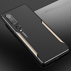 Luxury Aluminum Metal Cover Case M01 for Xiaomi Mi 10 Pro Gold
