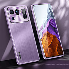 Luxury Aluminum Metal Cover Case M01 for Xiaomi Mi 11 Ultra 5G Purple