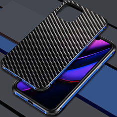 Luxury Aluminum Metal Cover Case M02 for Apple iPhone 11 Pro Max Blue