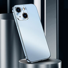 Luxury Aluminum Metal Cover Case M02 for Apple iPhone 13 Blue