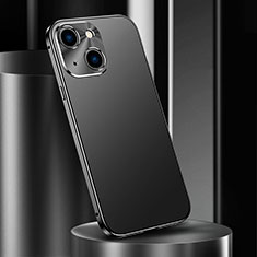 Luxury Aluminum Metal Cover Case M02 for Apple iPhone 15 Black