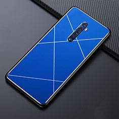 Luxury Aluminum Metal Cover Case M02 for Oppo Reno2 Blue