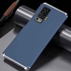 Luxury Aluminum Metal Cover Case M02 for Vivo X51 5G Blue