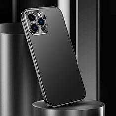 Luxury Aluminum Metal Cover Case M03 for Apple iPhone 13 Pro Black