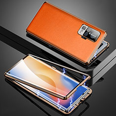 Luxury Aluminum Metal Cover Case M04 for Vivo X50 Pro 5G Orange