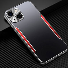 Luxury Aluminum Metal Cover Case M05 for Apple iPhone 13 Mini Red