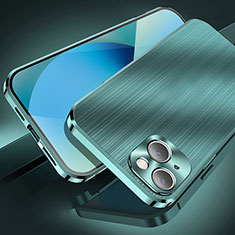 Luxury Aluminum Metal Cover Case M06 for Apple iPhone 13 Mini Green