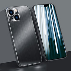 Luxury Aluminum Metal Cover Case M09 for Apple iPhone 13 Mini Black
