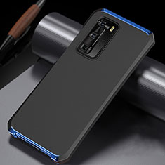 Luxury Aluminum Metal Cover Case N02 for Huawei P40 Pro Blue and Black