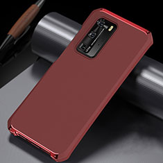 Luxury Aluminum Metal Cover Case N02 for Huawei P40 Pro Red