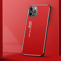 Luxury Aluminum Metal Cover Case T01 for Apple iPhone 11 Pro Max Red