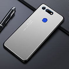 Luxury Aluminum Metal Cover Case T01 for Huawei Honor V20 Silver