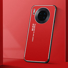 Luxury Aluminum Metal Cover Case T01 for Huawei Mate 30 5G Red