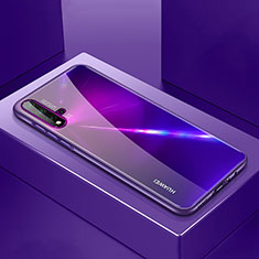 Luxury Aluminum Metal Cover Case T01 for Huawei Nova 5 Pro Purple