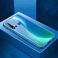 Luxury Aluminum Metal Cover Case T01 for Huawei Nova 5i Blue