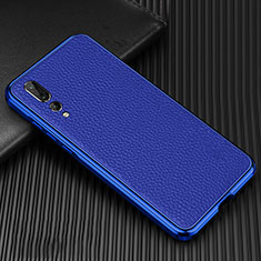 Luxury Aluminum Metal Cover Case T01 for Huawei P20 Pro Blue