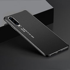 Luxury Aluminum Metal Cover Case T01 for Huawei P30 Black