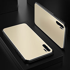 Luxury Aluminum Metal Cover Case T01 for Huawei P30 Pro New Edition Gold