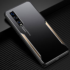 Luxury Aluminum Metal Cover Case T01 for Oppo Find X2 Pro Gold