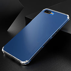 Luxury Aluminum Metal Cover Case T01 for Oppo RX17 Neo Blue
