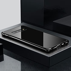 Luxury Aluminum Metal Cover Case T01 for Samsung Galaxy S10 Plus Black