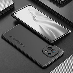 Luxury Aluminum Metal Cover Case T01 for Xiaomi Mi 11 Lite 4G Black