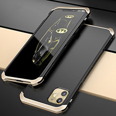 Luxury Aluminum Metal Cover Case T02 for Apple iPhone 11 Gold