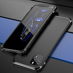Luxury Aluminum Metal Cover Case T02 for Apple iPhone 12 Pro Black