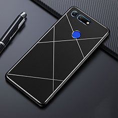 Luxury Aluminum Metal Cover Case T02 for Huawei Honor V20 Black