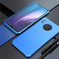 Luxury Aluminum Metal Cover Case T02 for Huawei Mate 30 5G Blue