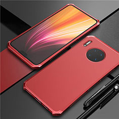 Luxury Aluminum Metal Cover Case T02 for Huawei Mate 30 Pro 5G Red