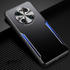 Luxury Aluminum Metal Cover Case T02 for Huawei Mate 40E Pro 4G Blue