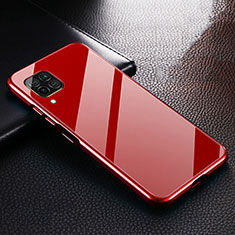 Luxury Aluminum Metal Cover Case T02 for Huawei Nova 7i Red