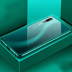 Luxury Aluminum Metal Cover Case T02 for Huawei P20 Green