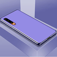 Luxury Aluminum Metal Cover Case T02 for Huawei P30 Purple