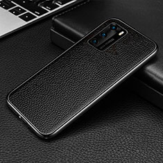 Luxury Aluminum Metal Cover Case T02 for Huawei P40 Black