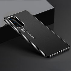 Luxury Aluminum Metal Cover Case T02 for Huawei P40 Pro Black