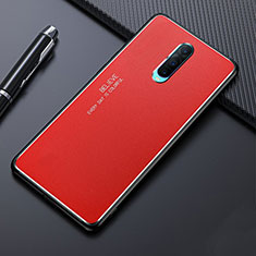 Luxury Aluminum Metal Cover Case T02 for Oppo R17 Pro Red