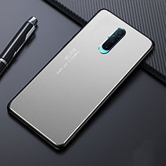 Luxury Aluminum Metal Cover Case T02 for Oppo R17 Pro Silver