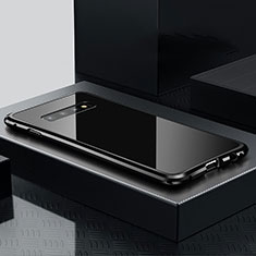 Luxury Aluminum Metal Cover Case T02 for Samsung Galaxy S10 Black