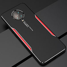 Luxury Aluminum Metal Cover Case T02 for Xiaomi Poco F2 Pro Red