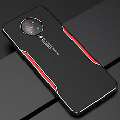 Luxury Aluminum Metal Cover Case T02 for Xiaomi Redmi K30 Pro 5G Red