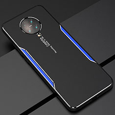 Luxury Aluminum Metal Cover Case T02 for Xiaomi Redmi K30 Pro Zoom Blue