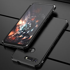 Luxury Aluminum Metal Cover Case T03 for Huawei Honor V20 Black