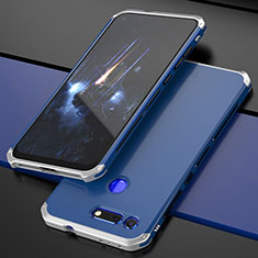 Luxury Aluminum Metal Cover Case T03 for Huawei Honor V20 Blue