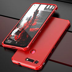 Luxury Aluminum Metal Cover Case T03 for Huawei Honor View 20 Red