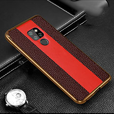 Luxury Aluminum Metal Cover Case T03 for Huawei Mate 20 X 5G Brown
